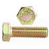 Fastenal 0115359 3/4"-10 x 1-1/2" Grade 8 Yellow Zinc Finish Hex Cap Screw