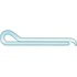 Fastenal 0165356 5/32" x 1-1/2" Zinc Finish Hammerlock Cotter Pin
