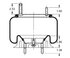 AS-8314 by TRIANGLE SUSPENSION - Triangle Air Spr - Rolling Lobe, Triangle Bellows # 6368, ContiTech Bellows # 9 9-12