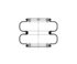 Triangle Suspension AS-4369 Suspension Air Spring Kit Triangle Air Spr - Double Conv., Triangle Bellows # 6328, ContiTech