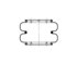 AS-4518 by TRIANGLE SUSPENSION - Triangle Air Spr - Double Conv., Triangle Bellows # 6336