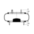 Triangle Suspension AS-4361 Suspension Air Spring Kit Triangle Air Spr - Single Conv., Triangle Bellows # 6326, ContiTech