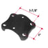 H115 by TRIANGLE SUSPENSION - Hutchens Bottom Plate for 5 Round Axle, For: H, CH Series - 4 Spring Suspensions