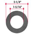 H252 by TRIANGLE SUSPENSION - Hutchens Torque Rod Washer - Inner; 2-1/4 OD x 1-5/16 ID x 1/16