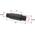 C866UB by TRIANGLE SUSPENSION - Hendrickson Polyurethane Center Bushing Loose Plug, polyurethane version of C866