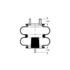 Triangle Suspension AS-4452 Suspension Air Spring Kit Triangle Air Spr - Double Conv., Triangle Bellows # 6325, ContiTech
