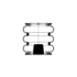 Triangle Suspension AS-4432 Suspension Air Spring Kit Triangle Air Spr - Triple Conv., Triangle Bellows # 6334, ContiTech