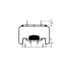 Triangle Suspension AS-8385 Triangle Air Spr - Rolling Lobe, Triangle Bellows # 6367, ContiTech Bellows # 11 10.5C-16
