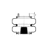 Triangle Suspension AS-4370 Suspension Air Spring Kit Triangle Air Spr - Double Conv., Triangle Bellows # 6328, ContiTech