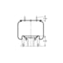 Triangle Suspension AS-8388 Suspension Air Spring Kit Triangle Air Spr - Rolling Lobe, Triangle Bellows # 6365, ContiTech