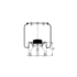 Triangle Suspension AS-8370 Suspension Air Spring Kit Triangle Air Spr - Rolling Lobe, Triangle Bellows # 6366, ContiTech