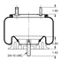 Triangle Suspension AS-8705 Suspension Air Spring Kit Triangle Air Spr - Rolling Lobe