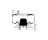 Triangle Suspension AS-8480 Suspension Air Spring Kit Triangle Air Spr - Rolling Lobe, Triangle Bellows # 6360, ContiTech