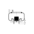 Triangle Suspension AS-8544 Suspension Air Spring Kit Fs8934 Ht S20228