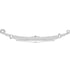75-202HD by TRIANGLE SUSPENSION - Peterbilt, F Spr, Lvs:PD/6/1 ; OEM# 202074; SE Length: 25-1/8; LE Length: 26-5/8; SE End: RNK; LE End: RNK; Grading PD/558 6/558 1/1.205