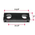 Triangle Suspension E318-75 Peterbilt Side Bar