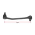 Triangle Suspension DS969 Steering Drag Link Drag Link