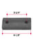 Triangle Suspension FL9 Wear Pad Rep.16-09895-000