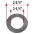 FL17 by TRIANGLE SUSPENSION - Frtlnr Wshr 3.75X2.25X.06