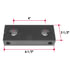 Triangle Suspension E483-55 Navistar Side Bar