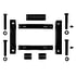 Triangle Suspension WH100 White Truck Shckle Kit