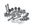 HEB1 by TRIANGLE SUSPENSION - Hendrickson Bronze End Bushing Kit; For: 441 Series Suspensions; Kit Includes: (4) HS4 Shafts, (8) HS8, (8), CTP316300 Cotter Pins, (8) Seals, (4) 4990 Beam Balls, (4) 5059 Ens Sockets, (8) F120312 Bolts, (16) UBW60 Washers, (8) LN102 Nuts