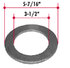 N283 by TRIANGLE SUSPENSION - Neway Frame Bracket Washer