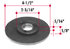 HT208 by TRIANGLE SUSPENSION - Hendrickson Aux. Alignment Collar - Welded