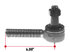 ES9001L by TRIANGLE SUSPENSION - Tie Rod End LH