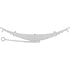 Triangle Suspension 55-1217 International - Navistar, R Spr, Lvs:10/2PD/2 ; OEM# 3534537C91; SE Length: 30-1/4; LE Length: