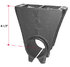 H267 by TRIANGLE SUSPENSION - Hutchens Trunnion Bracket - 8-1/2 Mnt Hght; Use with H129 Trunnion Shaft and N259 Trunnion Tube; For: H900 Single Point Suspensions