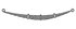 Triangle Suspension 34-1345HD For Dodge - Truck, R Spr, Lvs: Heavy Duty; OEM# ; SE Length: ; LE Length: ; SE End: ; LE End: ;