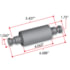 RB328 by TRIANGLE SUSPENSION - Rubber Encased Bushing
