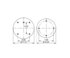 Triangle Suspension AS-8370 Suspension Air Spring Kit Triangle Air Spr - Rolling Lobe, Triangle Bellows # 6366, ContiTech
