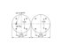 AS-4537 by TRIANGLE SUSPENSION - Triangle Air Spr - Triple Conv., Triangle Bellows # 6335, ContiTech Bellows # FT 530-35