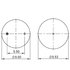 AS-8978 by TRIANGLE SUSPENSION - Triangle Air Spr - Rolling Lobe