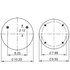 AS-8871 by TRIANGLE SUSPENSION - Rolling Lobe Air Spring