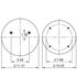 AS-8855 by TRIANGLE SUSPENSION - Triangle Air Spr - Rolling Lobe