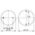 AS-8718 by TRIANGLE SUSPENSION - Rolling Lobe Air Spring