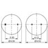 AS-8563 by TRIANGLE SUSPENSION - Triangle Air Spr - Rolling Lobe, Triangle Bellows # 6368, ContiTech Bellows # 9 9-12