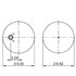 AS-8538 by TRIANGLE SUSPENSION - Triangle Air Spr - Rolling Lobe, Triangle Bellows # 6415, ContiTech Bellows # 9 9-10