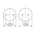 AS-8515 by TRIANGLE SUSPENSION - Triangle Air Spr - Rolling Lobe, Triangle Bellows # 6368, ContiTech Bellows # 9 9-12