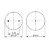 AS-8423 by TRIANGLE SUSPENSION - Triangle Air Spr - Rolling Lobe, Triangle Bellows # 6378, ContiTech Bellows # 9 9K-15