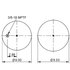Triangle Suspension AS-8331 Suspension Air Spring Kit Triangle Air Spr - Rolling Lobe, Triangle Bellows # 6360, ContiTech