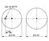 Triangle Suspension AS-8329 Suspension Air Spring Kit Triangle Air Spr - Rolling Lobe, Triangle Bellows # 6361, ContiTech