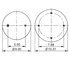 AS-8326 by TRIANGLE SUSPENSION - Triangle Air Spr - Rolling Lobe, Triangle Bellows # 6364, ContiTech Bellows # 9 10-19