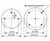 AS-8325 by TRIANGLE SUSPENSION - Triangle Air Spr - Rolling Lobe, Triangle Bellows # 6363, ContiTech Bellows # 9 10-16