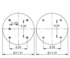 AS-4516 by TRIANGLE SUSPENSION - Triangle Air Spr - Single Conv., Triangle Bellows # 6326 , ContiTech Bellows # FS 530-14