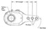 KN49010 by HALDEX - Air Brake Manual Slack Adjuster - 4.5 in. Arm Length, 5.5 Offset