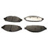 0931.20 by PERFORMANCE FRICTION - Disc Brake Pad Set